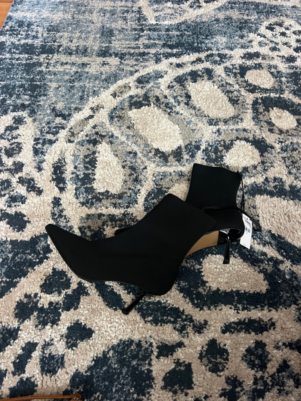 Black stretchy boots